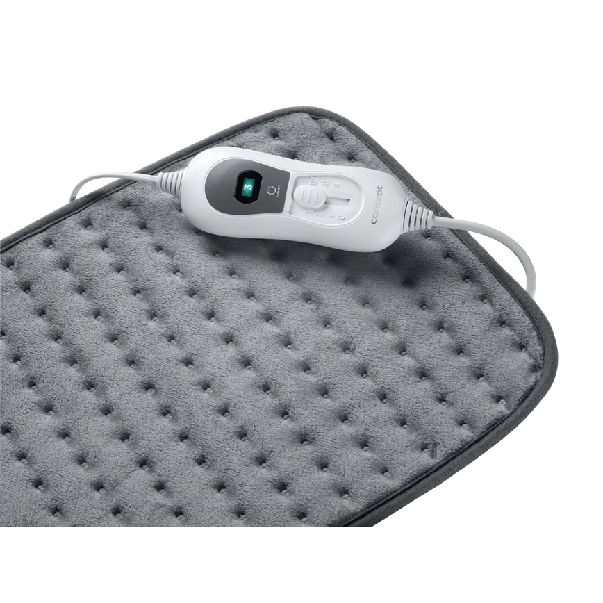 Concept DV7360 - Elektrická vyhřívaná dečka 100W/230V 30x40 cm šedá