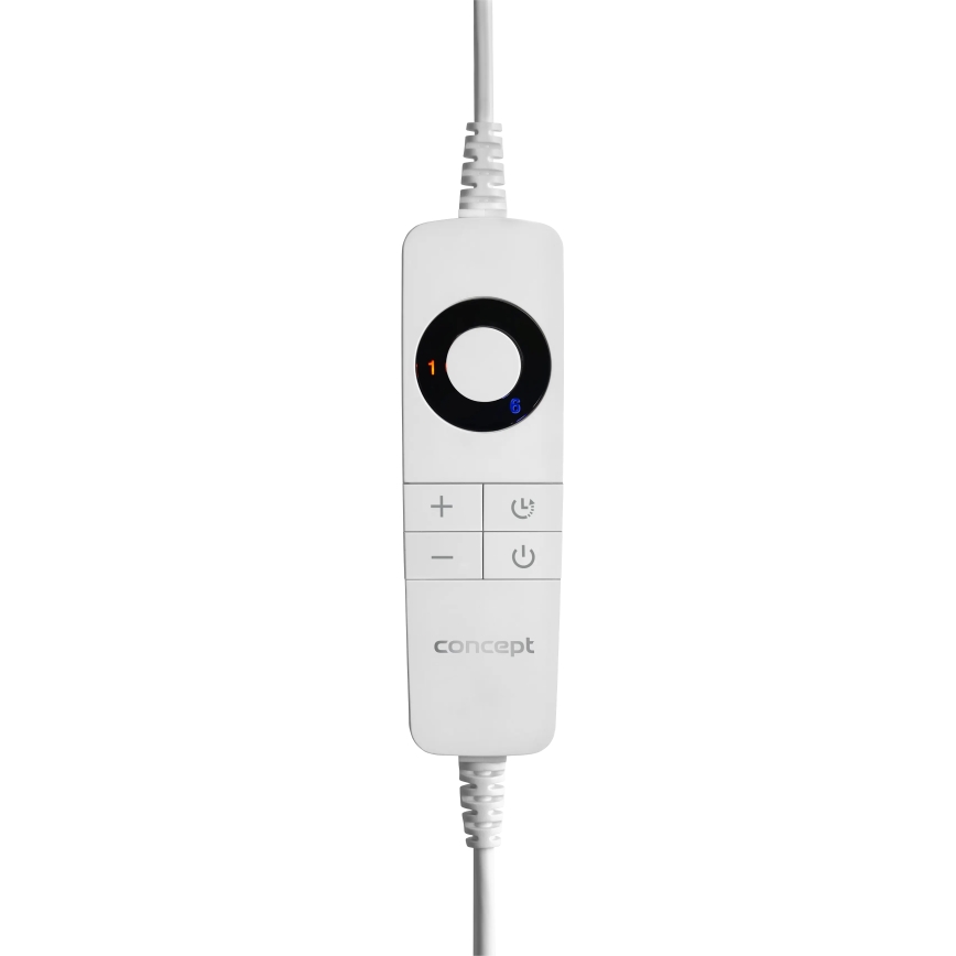 Concept DV7430 - Elektrická vyhřívaná podložka 100W/230V 150x80 cm šedá