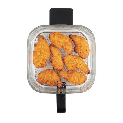 Concept FR5500 - Horkovzdušná fritéza GLASS & FAST 5,5 l 1200W/230V černá