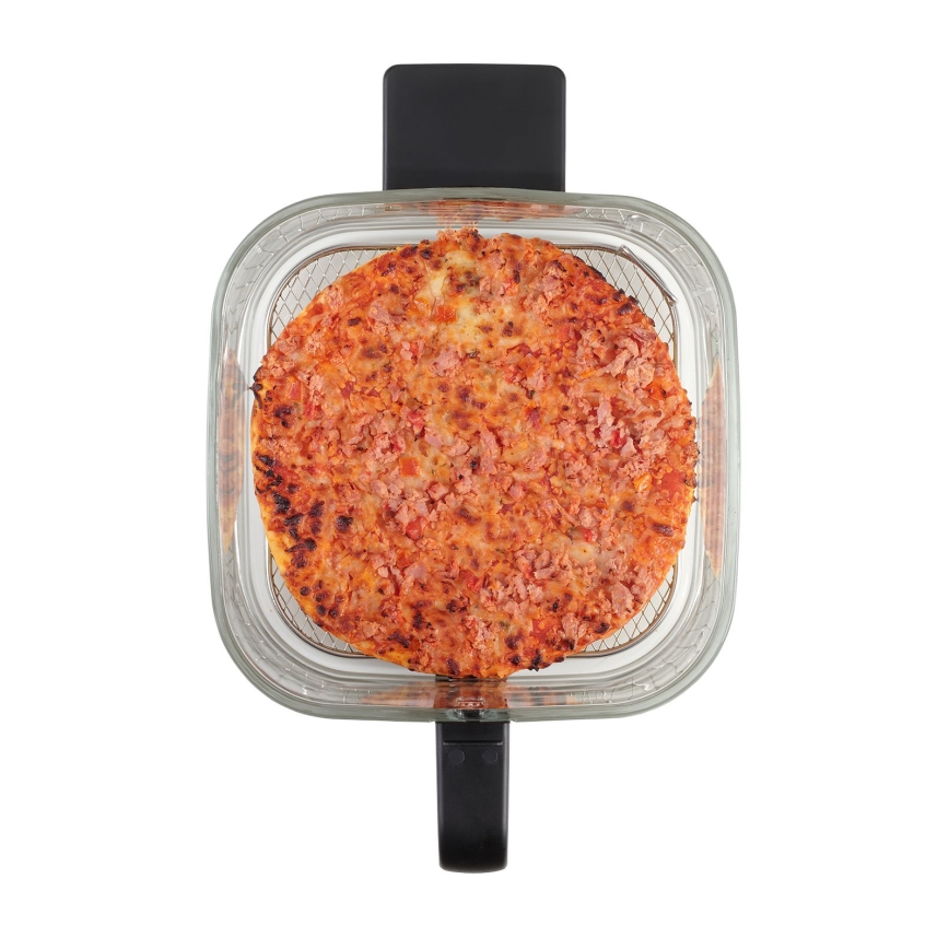 Concept FR5500 - Horkovzdušná fritéza GLASS & FAST 5,5 l 1200W/230V černá