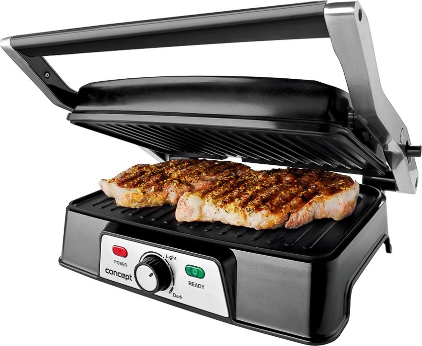 Concept ge2005 - Kontaktní gril 1500W/230V nerez/černá