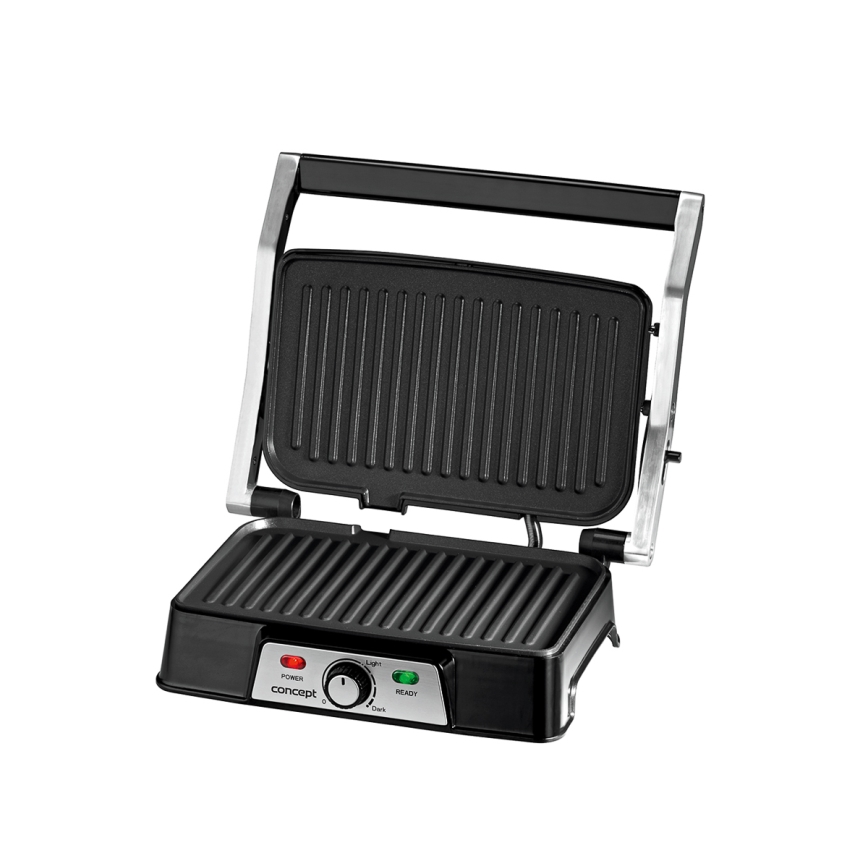 Concept ge2005 - Kontaktní gril 1500W/230V nerez/černá