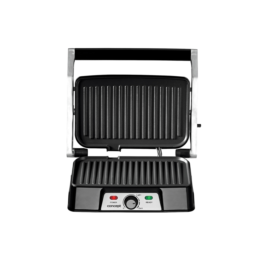 Concept ge2005 - Kontaktní gril 1500W/230V nerez/černá
