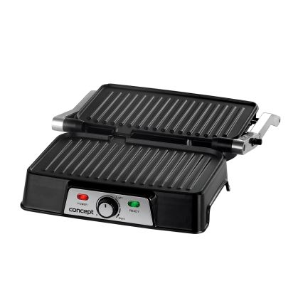 Concept ge2005 - Kontaktní gril 1500W/230V nerez/černá