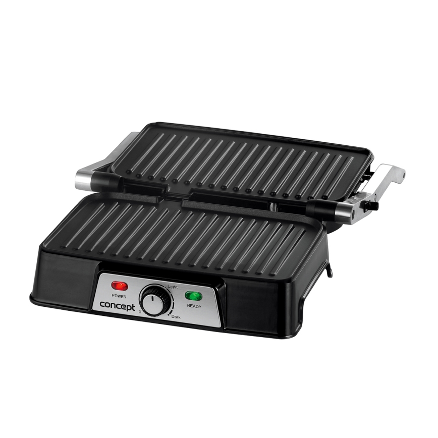 Concept ge2005 - Kontaktní gril 1500W/230V nerez/černá