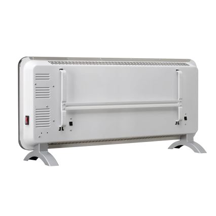 Concept KS4010 - Elektrický přímotop/konvektor 1000/2000W IP24 černá + dálkové ovládání