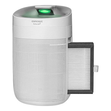Concept OV1200 - Odvlhčovač a čistička vzduchu PERFECT AIR 1 l 45W/230V bílá