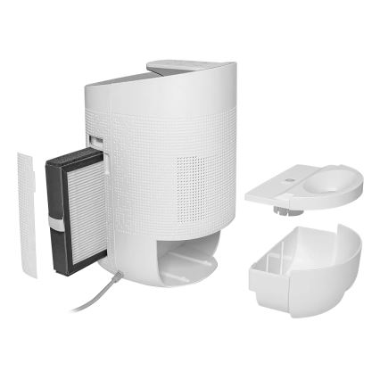 Concept OV1200 - Odvlhčovač a čistička vzduchu PERFECT AIR 1 l 45W/230V bílá