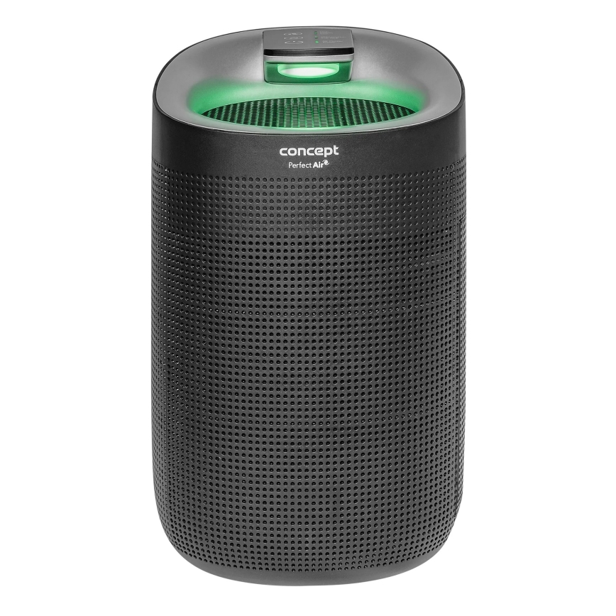 Concept OV1210 - Odvlhčovač a čistička vzduchu PERFECT AIR 1 l 45W/230V černá