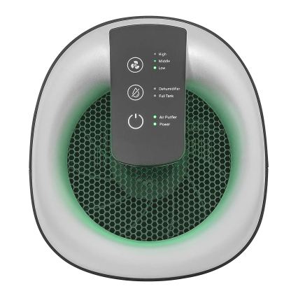 Concept OV1210 - Odvlhčovač a čistička vzduchu PERFECT AIR 1 l 45W/230V černá