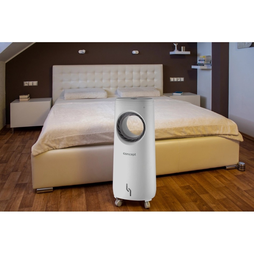 Concept OV5220 - Multifunkční mobilní ochlazovač vzduchu 4v1 5 l 80W/230V bílá + DO