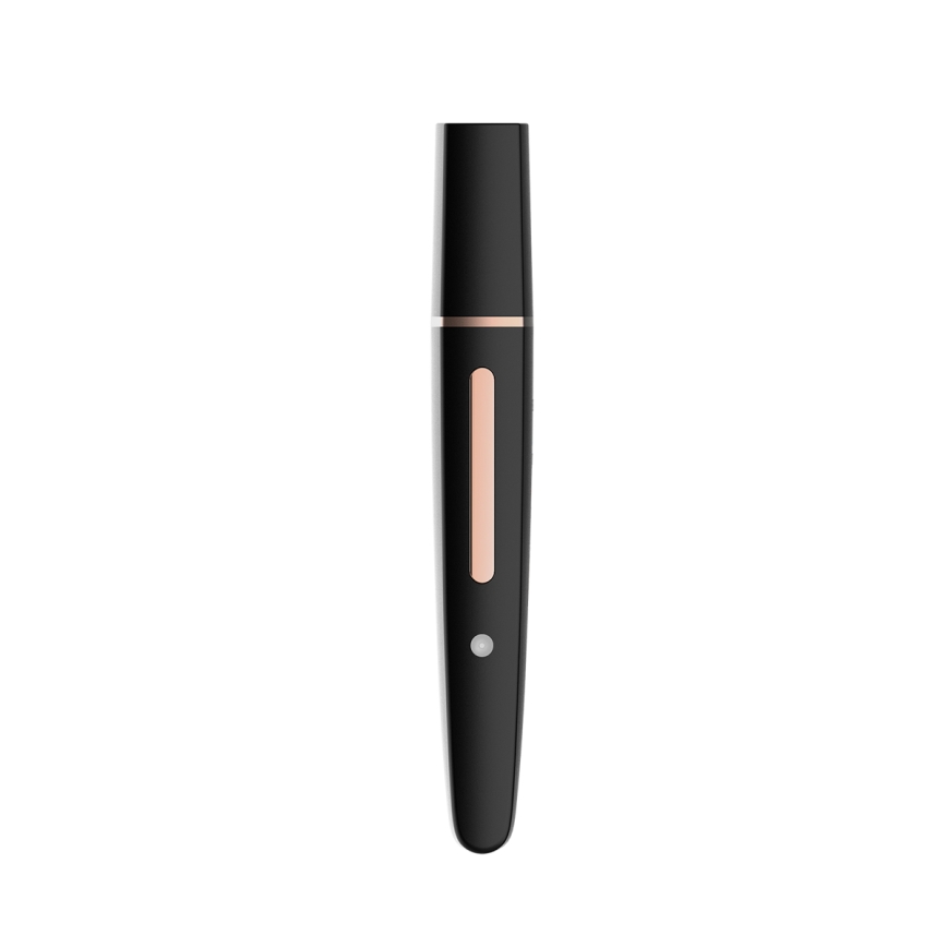 Concept PO2060 - Kosmetická ultrazvuková špachtle PERFECT SKIN 3,5W/5V USB 500 mAh IPX6 černá