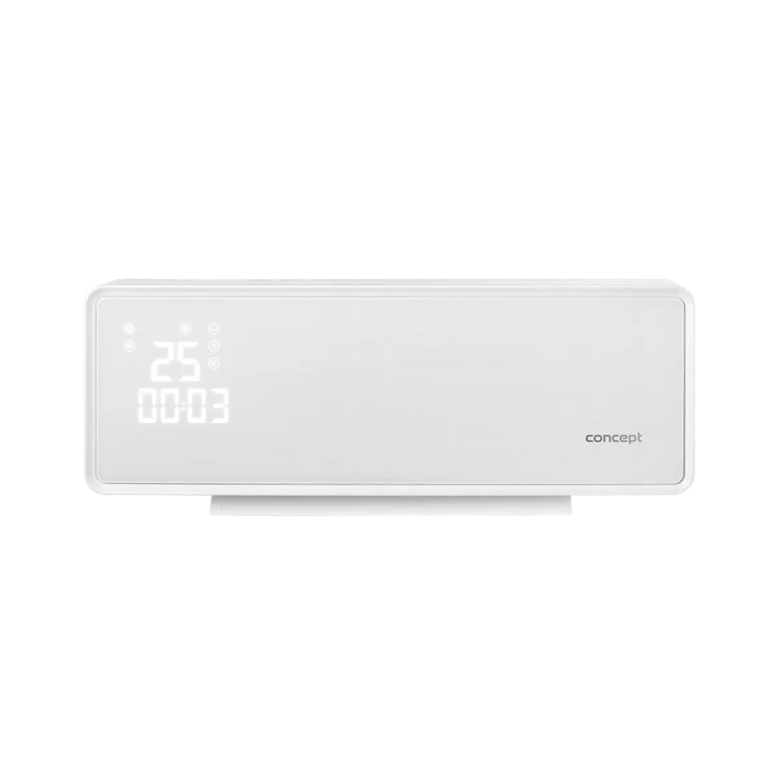 Concept QH4000 - Elektrické topení 1000/2000W IP22 bílá + dálkové ovládání