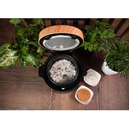 Concept RE4040 - Digitální rýžovar 2v1 450W/230V 2 l černá/dekor dřeva
