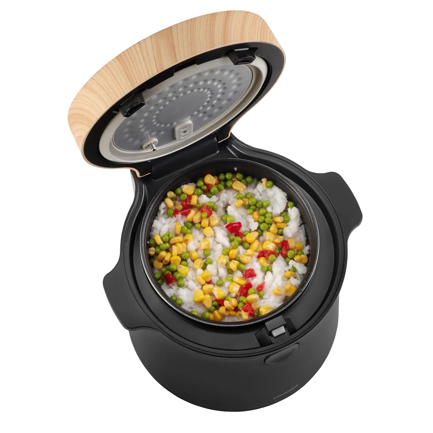 Concept RE4040 - Digitální rýžovar 2v1 450W/230V 2 l černá/dekor dřeva