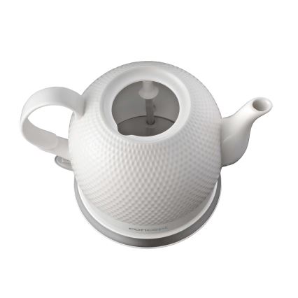Concept RK0050 - Rychlovarná konvice 1,2 l 1000W/230V bílá/keramika