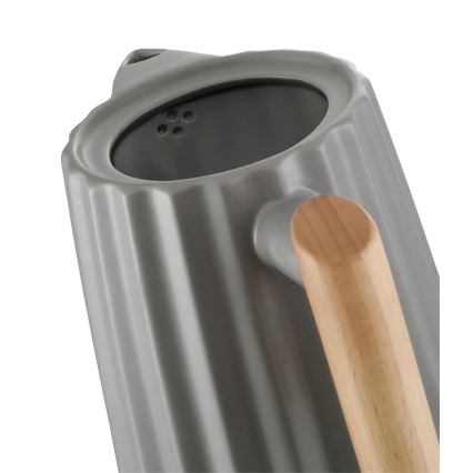 Concept RK0092 - Rychlovarná konvice 1,5 l 1500W/230V tmavě šedá/dekor dřeva/keramika