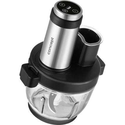 Concept RM3300 - Kuchyňský robot se struhadlem 1000W/230V černá/nerez