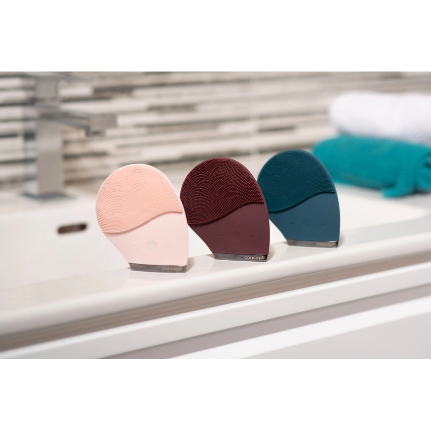 Concept SK9100 - Čisticí kartáček na obličej SONIVIBE 2W/5V 250 mAh IPX7 modrá