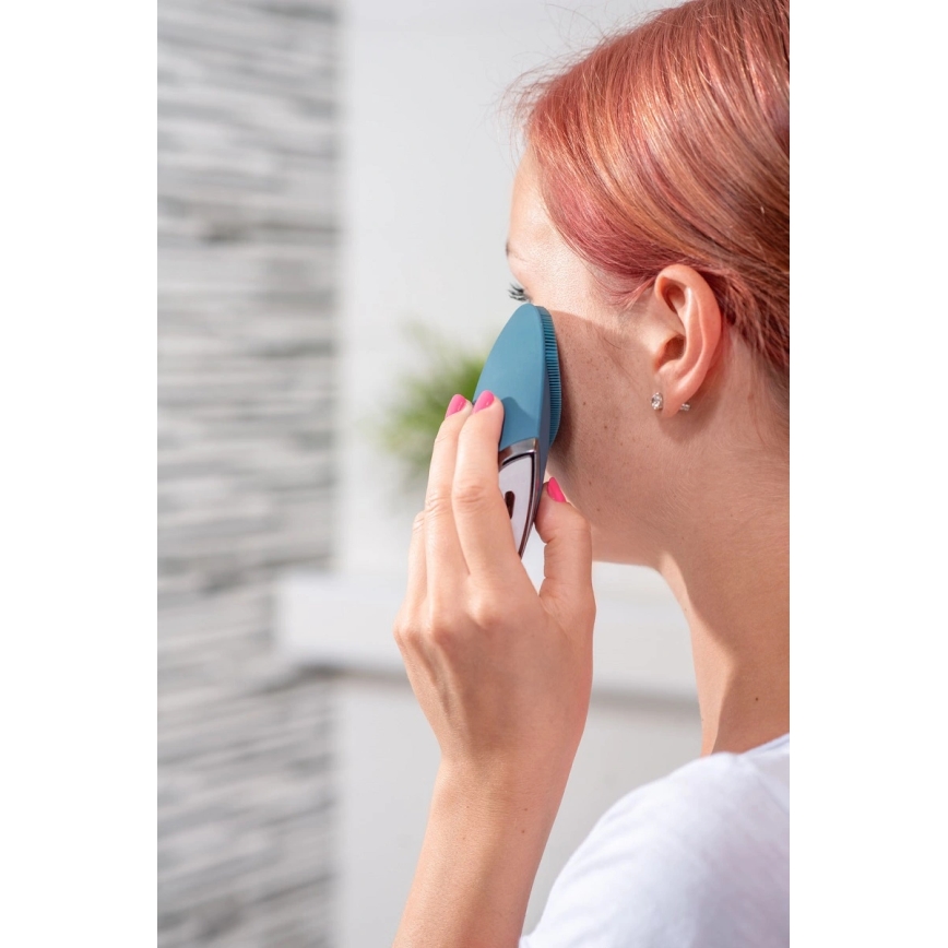 Concept SK9100 - Čisticí kartáček na pleť SONIVIBE 2W/5V 250 mAh IPX7 modrá