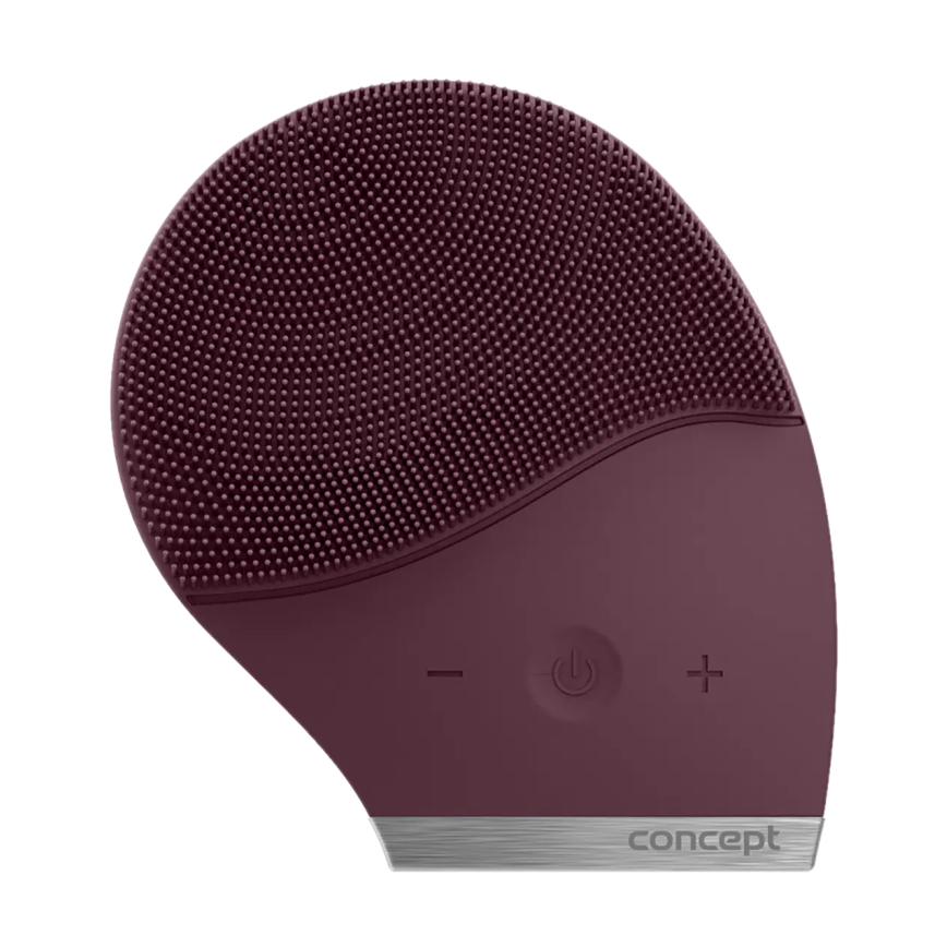 Concept SK9101 - Čisticí kartáček na obličej SONIVIBE 2W/5V 250 mAh IPX7 červená