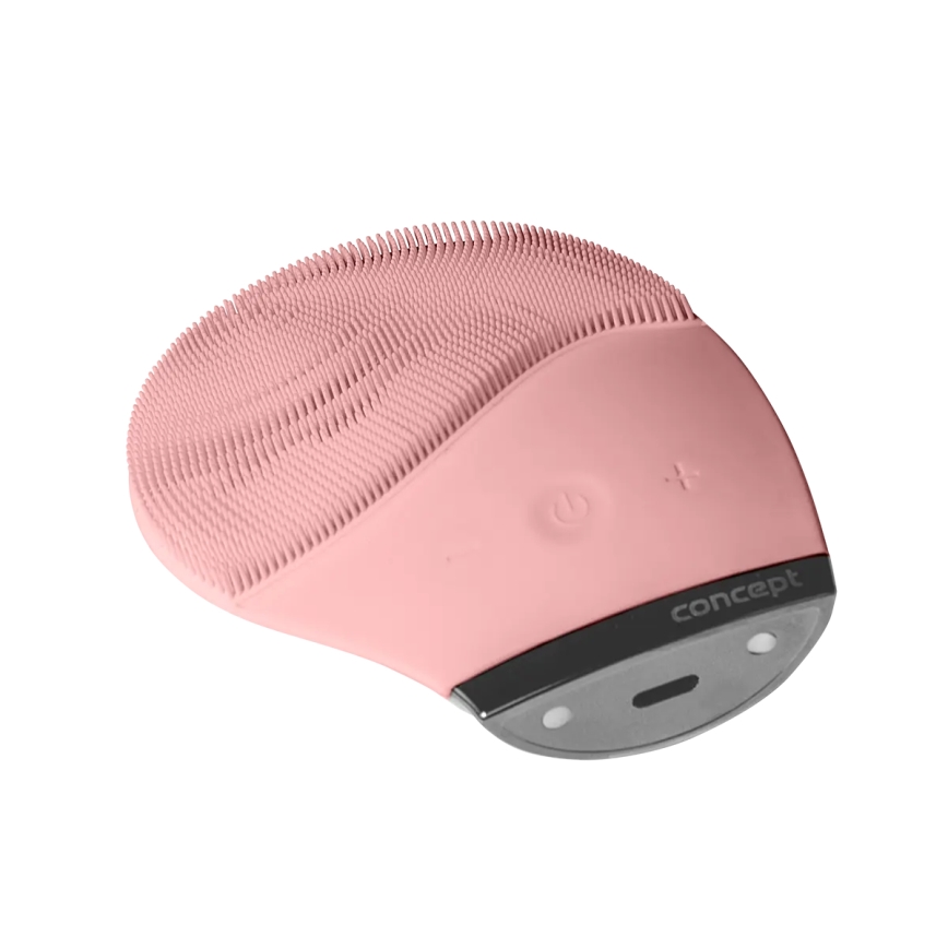 Concept SK9102 - Čisticí kartáček na obličej SONIVIBE 2W/5V 250 mAh IPX7 růžová
