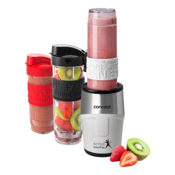 Concept SM3380 - Smoothie mixér s příslušenstvím ACTIVE SMOOTHIE 500W/230V bílá