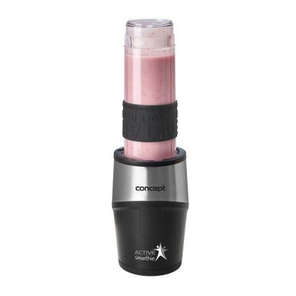 Concept SM3385 - Smoothie mixér s příslušenstvím ACTIVE SMOOTHIE 500W/230V černá