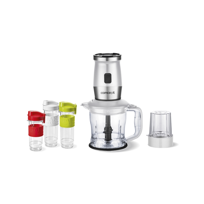 Concept SM3391 - Smoothie mixér s příslušenstvím 700W/230V bílá