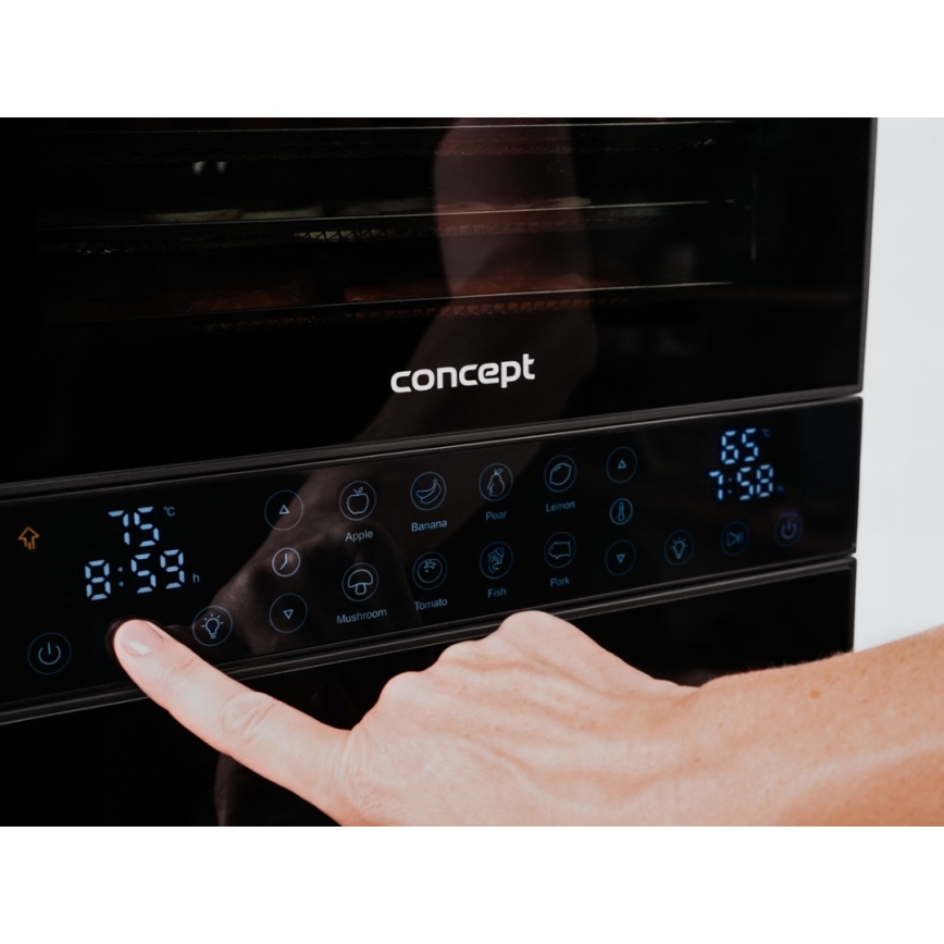 Concept SO7000 - Sušička potravin 1500W/230V černá