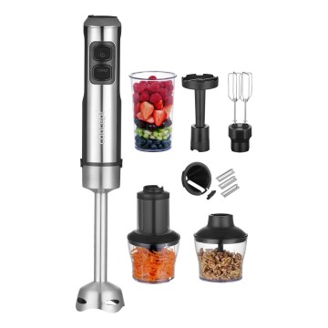 Concept TM5510 - Tyčový mixér s příslušenstvím 1500W/230V černá/nerez
