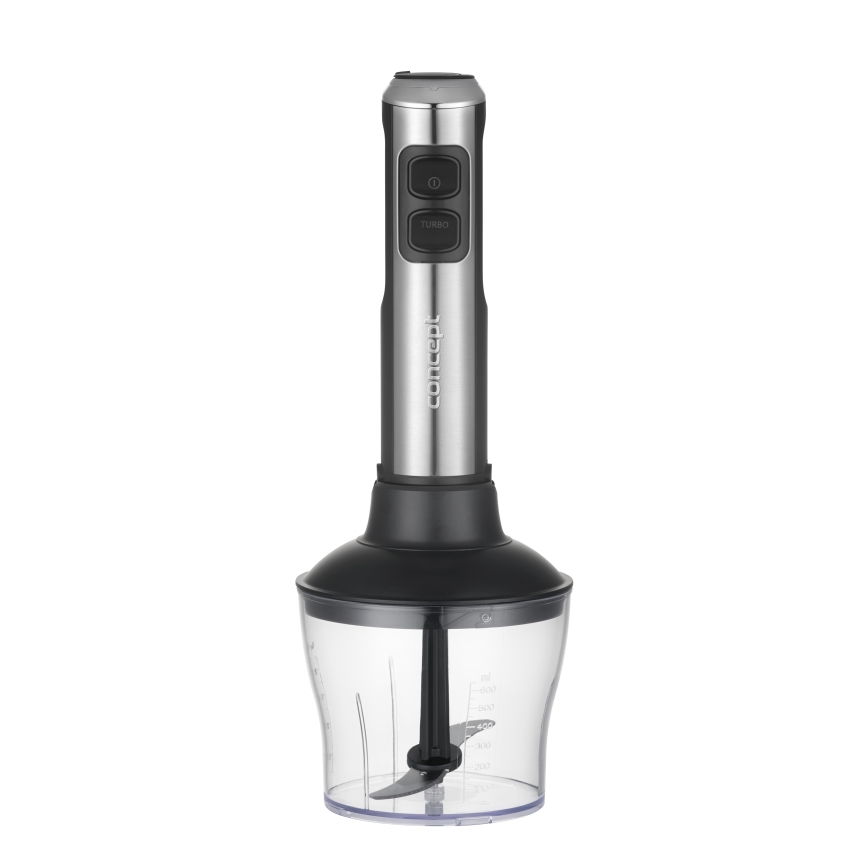 Concept TM5510 - Tyčový mixér s příslušenstvím 1500W/230V černá/nerez