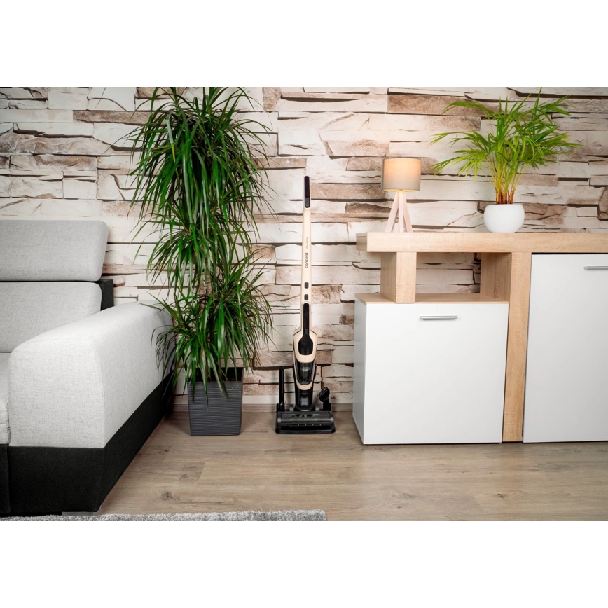 Concept VP4220 - Bezdrátový tyčový vysavač 3v1 AQUAGLIDE 160W/28,8V 2200 mAh béžová