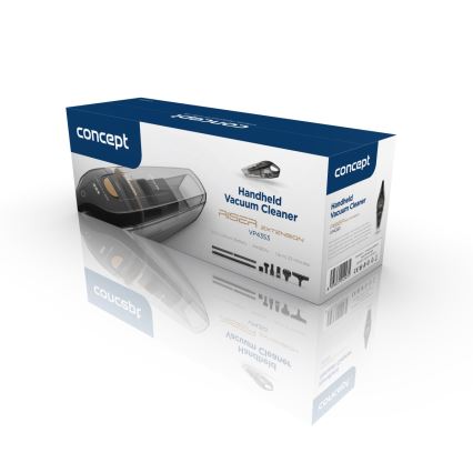 Concept VP4353 - Ruční vysavač WET & DRY RISER EXTENSION 110W/18,5V 2200 mAh černá