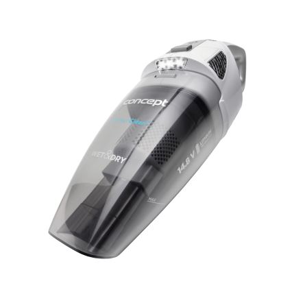 Concept VP4370 - Ruční vysavač WET & DRY PERFECT CLEAN 90W/14,8V 2200 mAh bílá