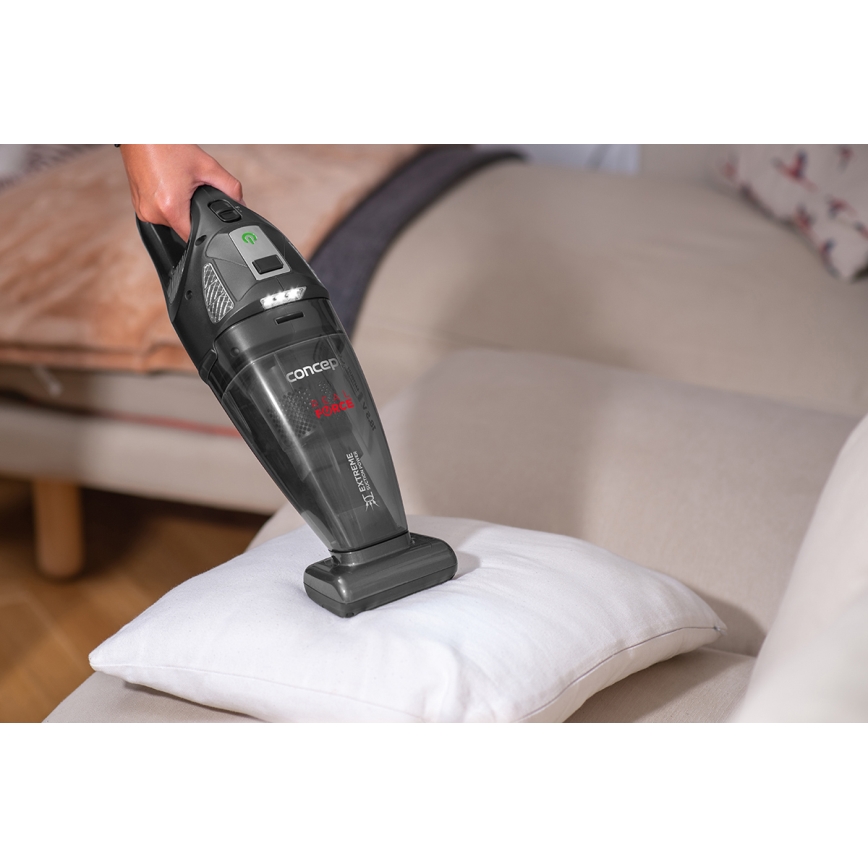 Concept VP4380 - Ruční vysavač REAL FORCE 110W/18,5V 2200 mAh černá