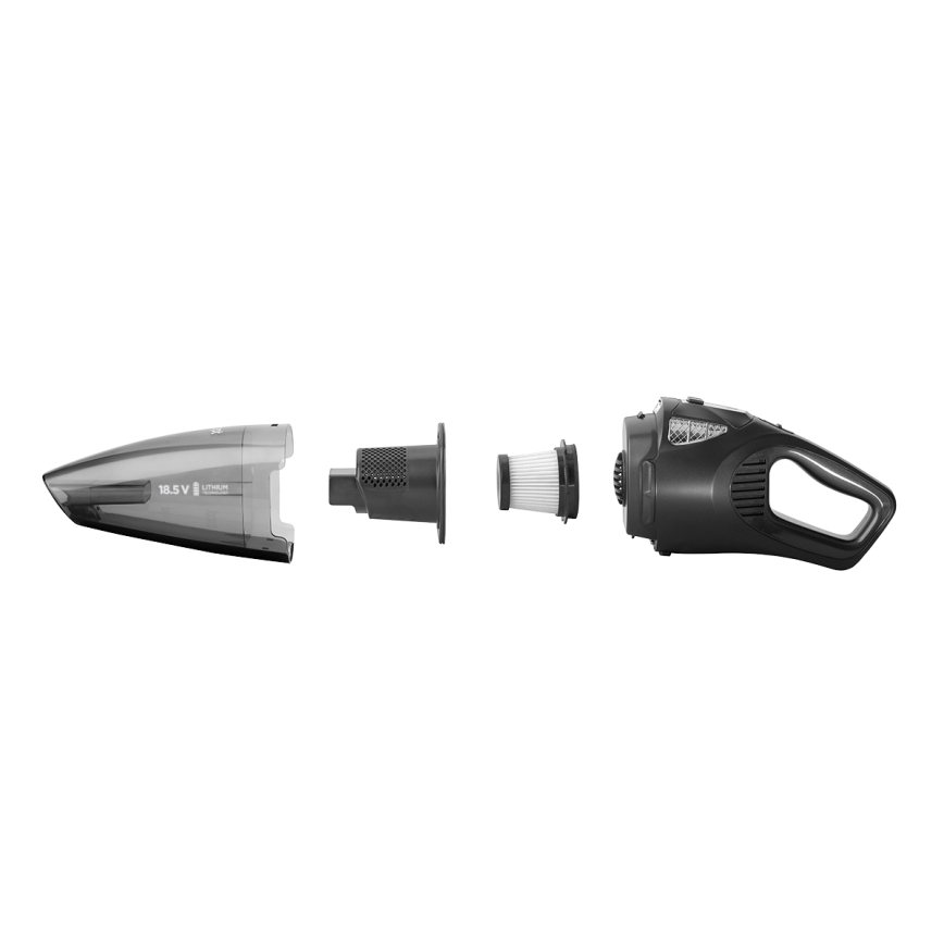 Concept VP4380 - Ruční vysavač REAL FORCE 110W/18,5V 2200 mAh černá