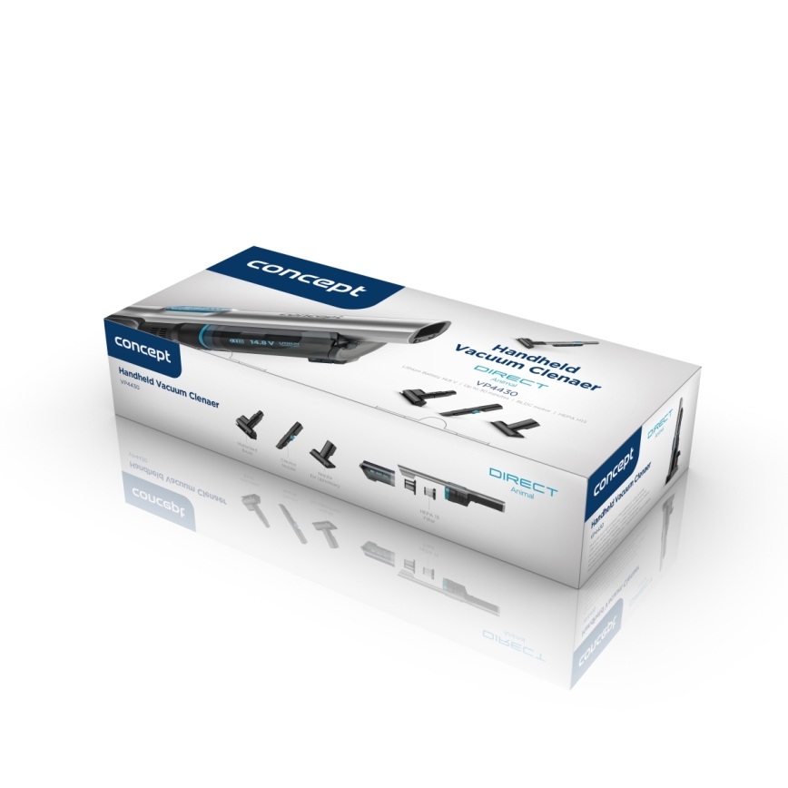 Concept VP4430 - Ruční vysavač DIRECT ANIMAL 180W/14,8V 2200 mAh černá