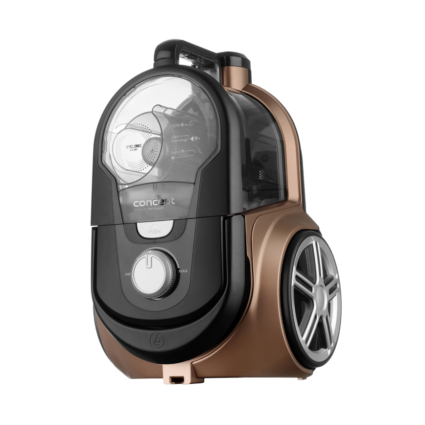 Concept VP5240N - Bezsáčkový vysavač 4A RADICAL PET EXPERT 2,5 l 800W/230V bronz