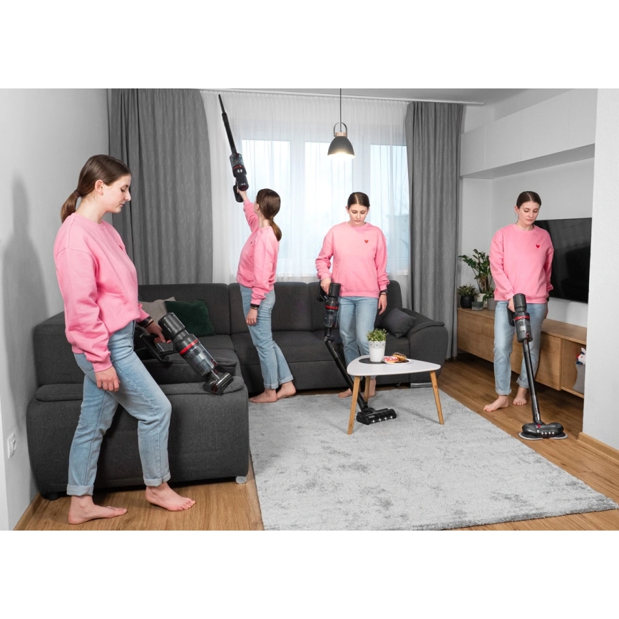 Concept VP6260 - Tyčový vysavač 4v1 ULTIMATE PRO+ 500W/29,6V 2200 mAh černá