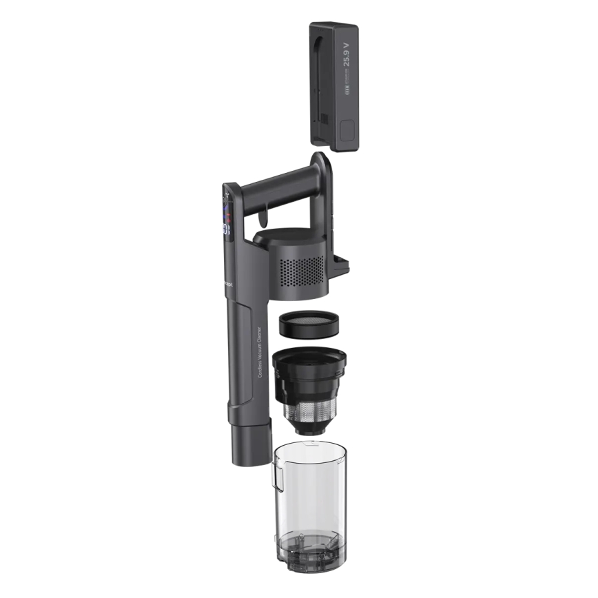 Concept VP6310 - Tyčový vysavač 3v1 ULTIMATE COMPLETE LIGHT 420W/25,9V 2200 mAh černá