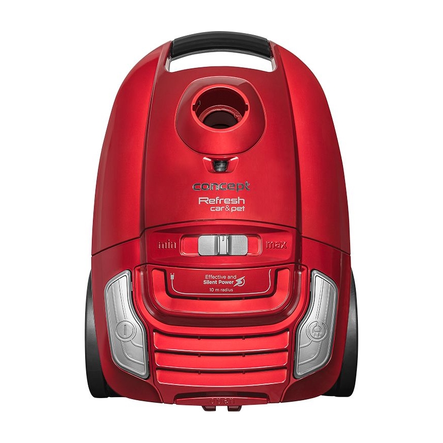Concept VP8224 - Sáčkový vysavač REFRESH CAR&PET 3,5 l 700W/230V červená