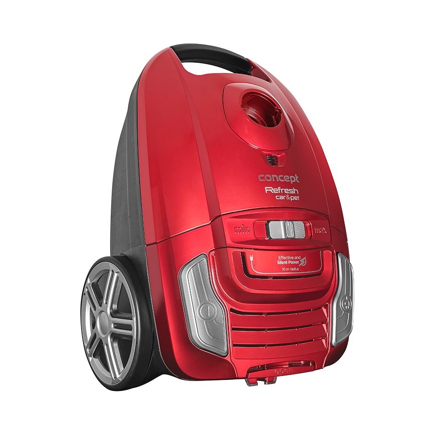 Concept VP8224 - Sáčkový vysavač REFRESH CAR&PET 3,5 l 700W/230V červená