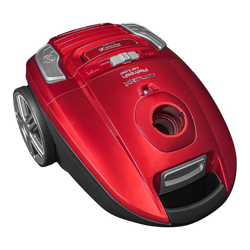 Concept VP8224 - Sáčkový vysavač REFRESH CAR&PET 3,5 l 700W/230V červená