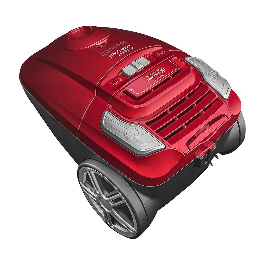 Concept VP8224 - Sáčkový vysavač REFRESH CAR&PET 3,5 l 700W/230V červená