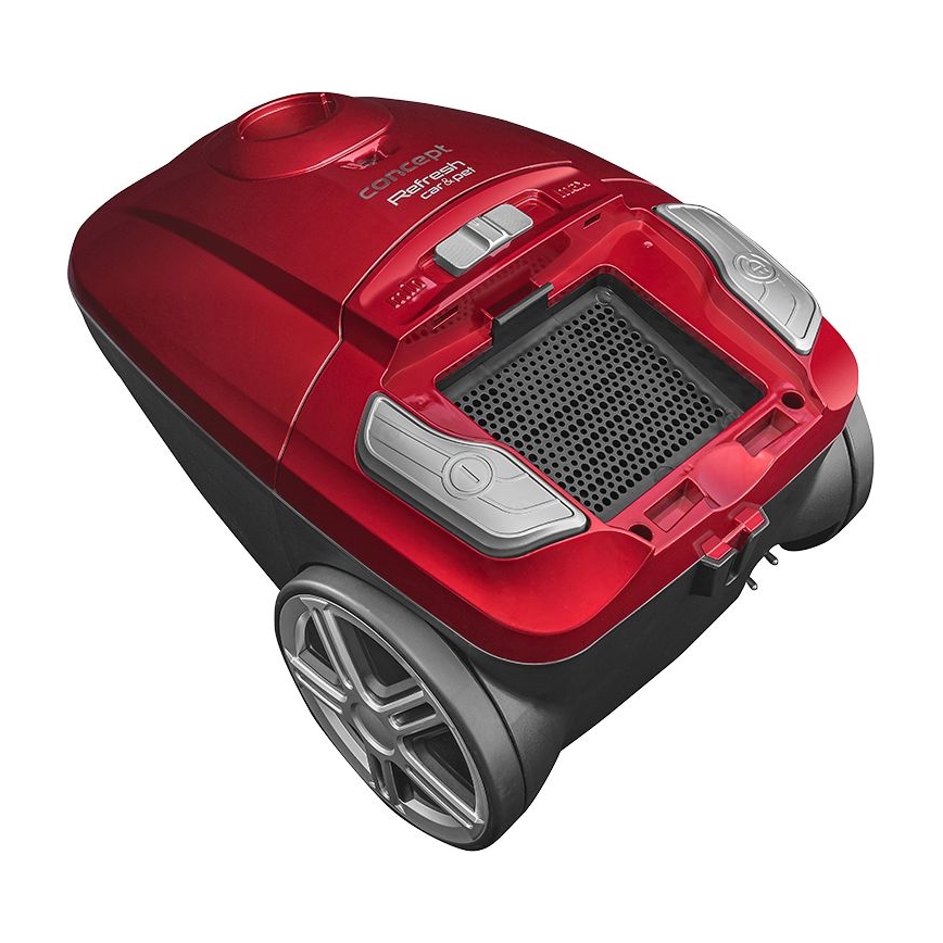 Concept VP8224 - Sáčkový vysavač REFRESH CAR&PET 3,5 l 700W/230V červená