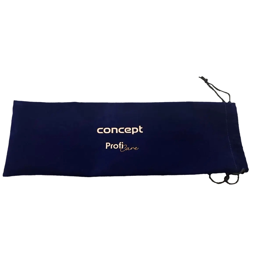 Concept VZ8100 - Žehlička na vlasy PROFI CARE 60W/230V modrá/zlatá