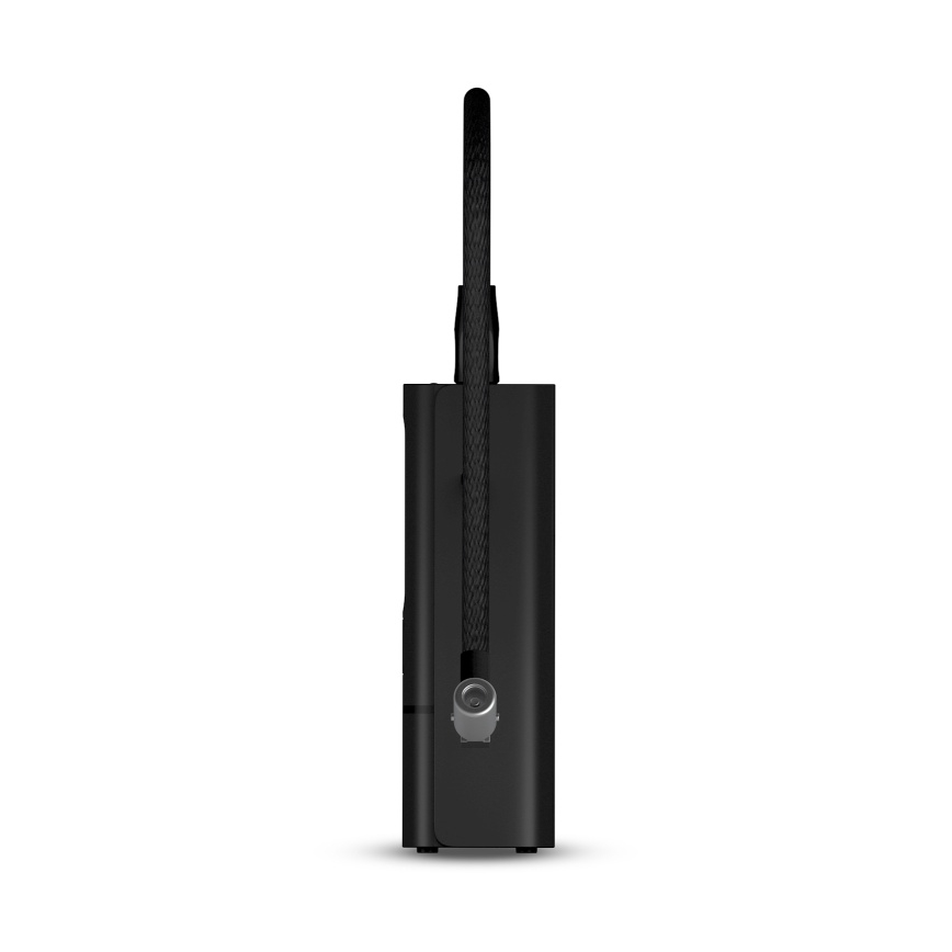 CONNECT IT CFF-4500-BK - Digitální kapesní kompresor AirFlow 80W/6000 mAh černá