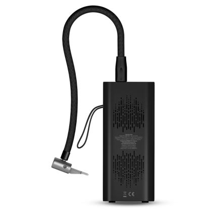 CONNECT IT CFF-4500-BK - Digitální kapesní kompresor AirFlow 80W/6000 mAh černá
