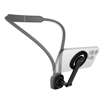 CONNECT IT CFF-6020-GY - Flexibilní magnetický dřžák telefonu na krk MagSafe
